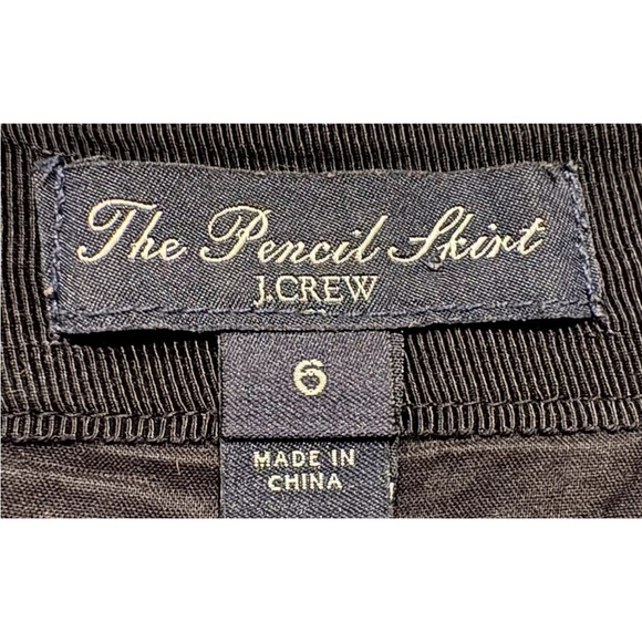 J Crew Geometric Print The Pencil Skirt Womens Size 6 (1693) - Picture 3 of 5